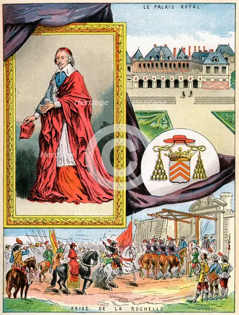 Cardinal Richelieu, 1898. Artist: Gilbert