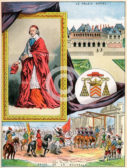 Cardinal Richelieu, 1898. Artist: Gilbert