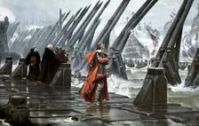 Cardinal Richelieu at the Siege of La Rochelle, 1628 (early 20th century)