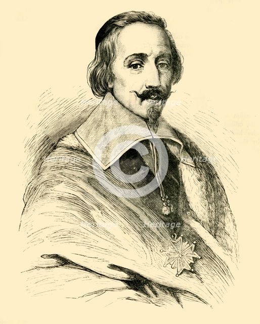 'Cardinal Richelieu', c1620-1630, (1890). Creator: Unknown.