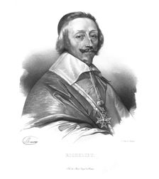 Cardinal Richelieu, (c1820s). Artist: Maurin