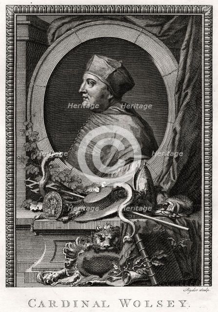'Cardinal Wolsey', 1775. Artist: Ryder