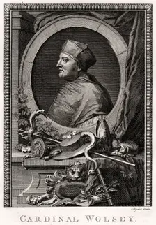 Cardinal Wolsey 1775. Artist: Ryder