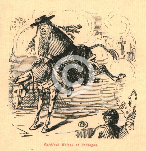 'Cardinal Wolsey at Boulogne', 1897. Creator: John Leech.