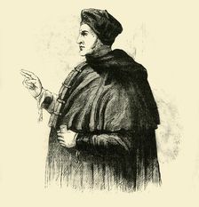 Cardinal Wolsey c1500s, (1890). Creator: Unknown