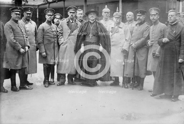 Cardinal von Hartmann at Gen. Hdqrs. Germany, between c1915 and c1920. Creator: Bain News Service.