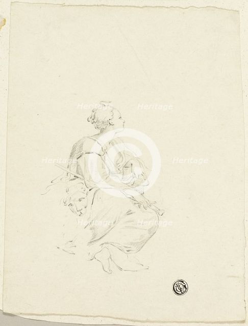 Cardinal Virtues or Saint Euphemia, 1750/1850. Creators: Correggio, Unknown.