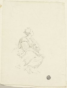 Cardinal Virtues or Saint Euphemia, 1750/1850. Creators: Correggio, Unknown