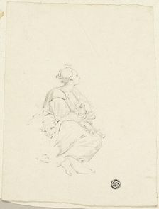 Cardinal Virtues or Saint Euphemia, 1750/1850. Creators: Correggio, Unknown