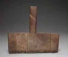 Carding Tool, Ptolemaic dynasty (or later). Creator: Unknown