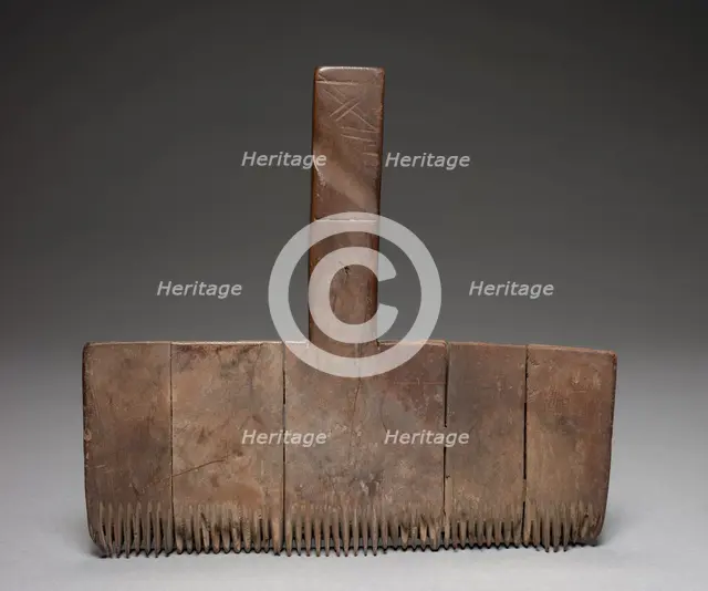 Carding Tool, Ptolemaic dynasty (or later). Creator: Unknown.