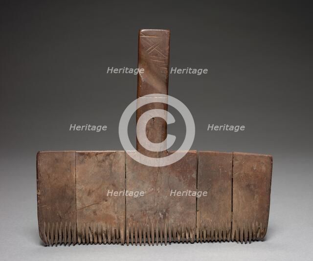 Carding Tool, Ptolemaic dynasty (or later). Creator: Unknown.