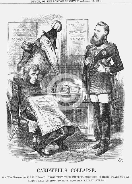 'Cardwell's Collapse', 1871. Creator: Joseph Swain.
