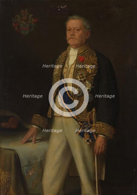 Carel Herman Aart van der Wijck, Governor-General, 1900.  Creator: Louis. Storm van S'Gravensande.