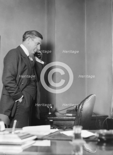 Carey, William F., Mr., portrait photograph, 1929 July 3. Creator: Arnold Genthe.
