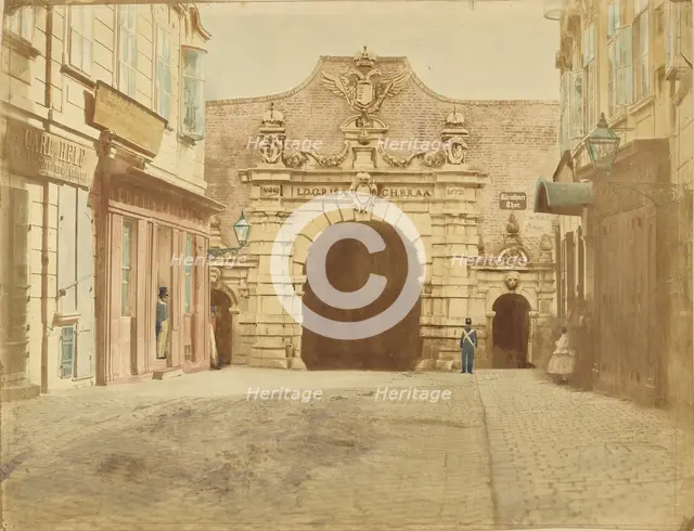 Carinthian gate, about 1850-1859. Creator: Unknown.