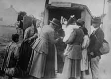 Caring for Refugees, between 1919 and 1924. Creator: Bain News Service