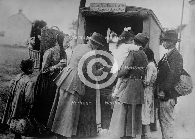 Caring for Refugees, between 1919 and 1924. Creator: Bain News Service.