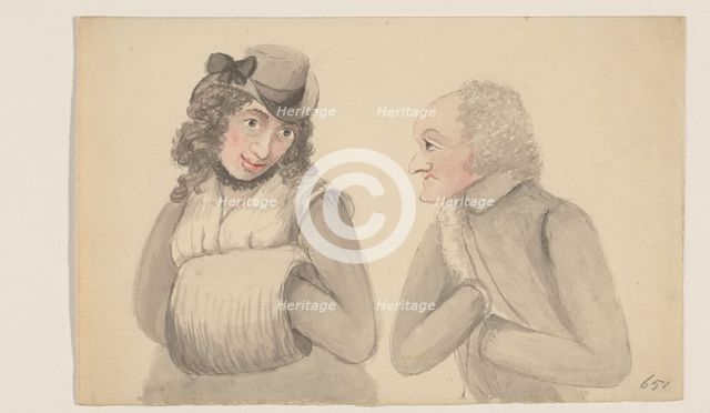 Caricature, 1750-1850. Creator: Anon.