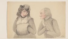 Caricature, 1750-1850. Creator: Anon