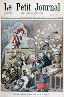 Caricature of the Chamber of Deputies, Paris, 1898. Artist: Henri Meyer
