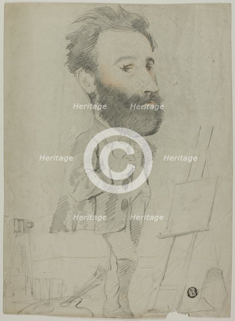 Caricature of an Art Teacher, n.d. Creator: Unknown.
