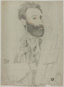 Caricature of an Art Teacher, n.d. Creator: Unknown