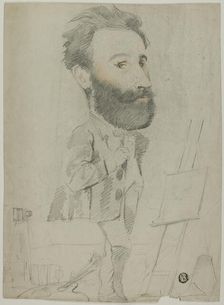 Caricature of an Art Teacher, n.d. Creator: Unknown