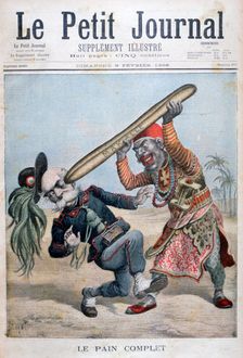 Caricature of Francesco Crispi, Italian politician, 1896. Artist: Henri Meyer