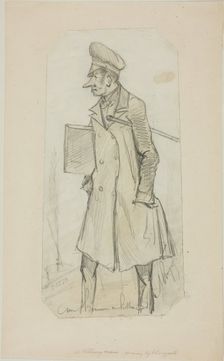 Caricature of Scholar, n.d. Creator: A. Lingoste