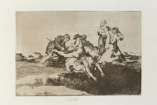 Caridad.; Los Desastres de la Guerra, Madrid 1863. Creator: Francisco Goya