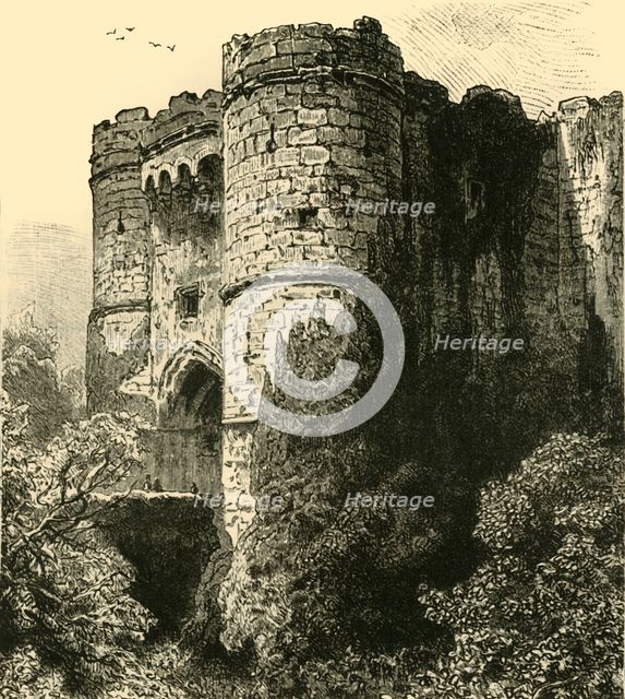 'Carisbrooke Castle', 1898. Creator: Unknown.