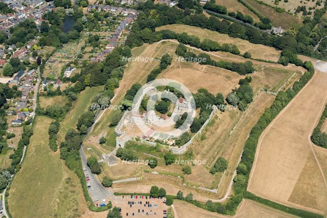 Carisbrooke Castle, Carisbrooke, Isle of Wight, 2018. Creator: Damian Grady.