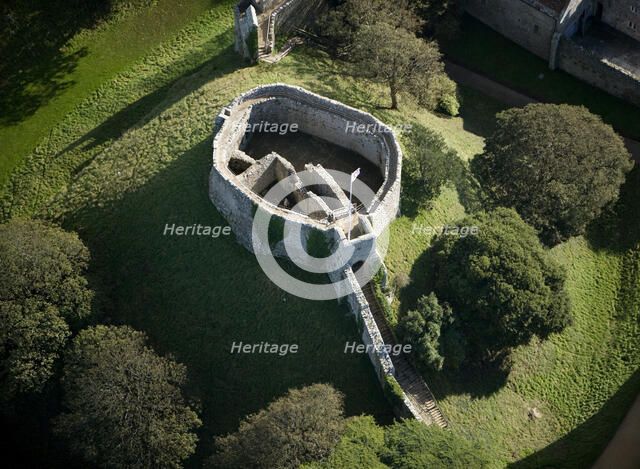 Carisbrooke Castle Keep, Isle of Wight. Artist: Historic England Staff Photographer.
