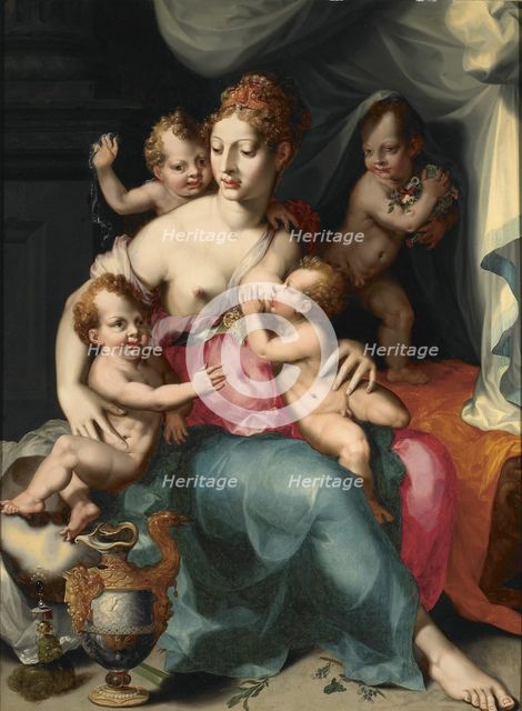Caritas, 1540. Creator: Sellaer, Vincent (1490-1564).