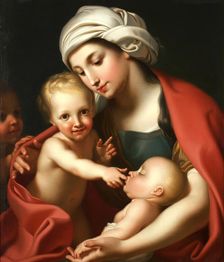 Caritas with three children, c1790. Creator: Antonio Cavalucci