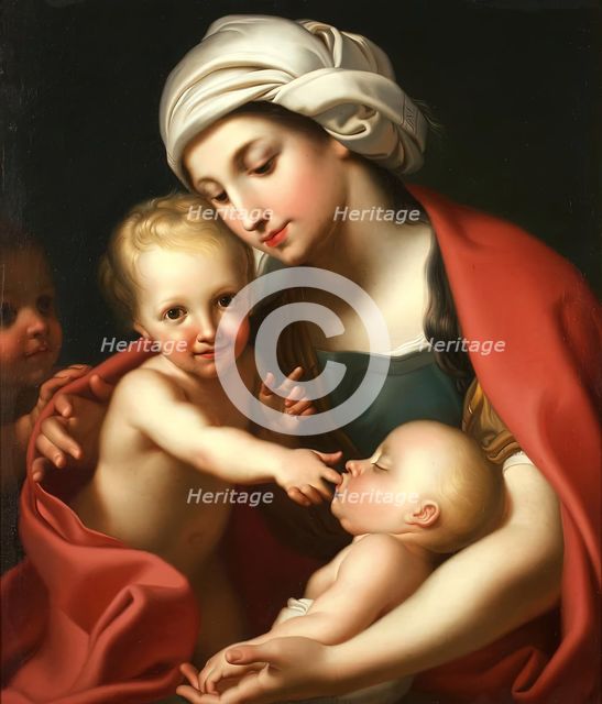 Caritas with three children, c1790. Creator: Antonio Cavalucci.