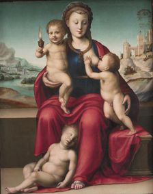 Caritas (Charity), 1518-1618. Creator: Giuliano Bugiardini