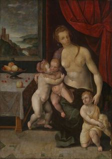 Caritas, probably end of 16th century. Creator: Unknown