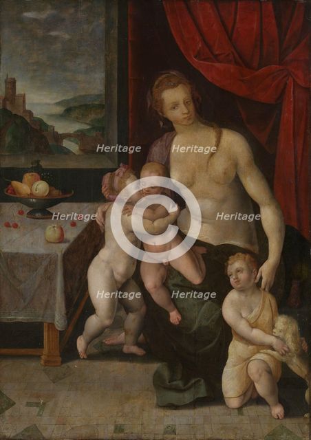 Caritas, probably end of 16th century. Creator: Unknown.