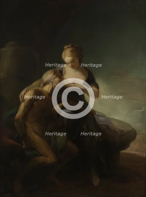 Caritas Romana. Allegory of Love, 1772. Creator: Carl Gustaf Pilo.