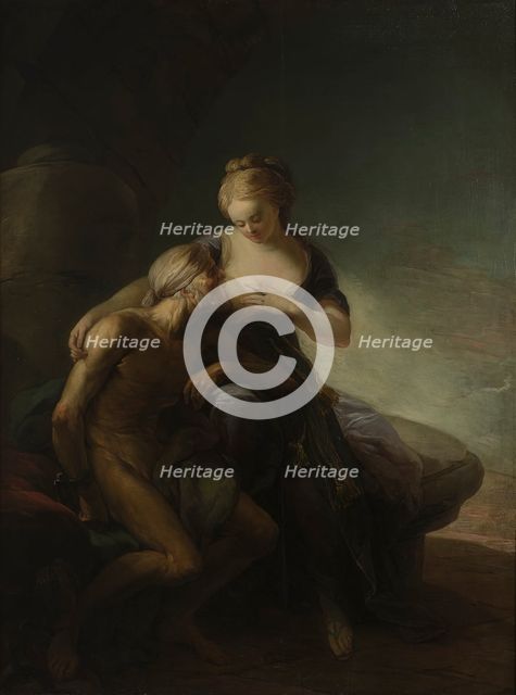 Caritas Romana. Allegory of Love, 1772. Creator: Carl Gustaf Pilo.