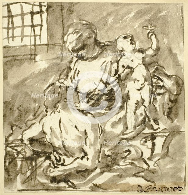 Caritas Romana, n.d. Creator: Abraham Bloemaert.