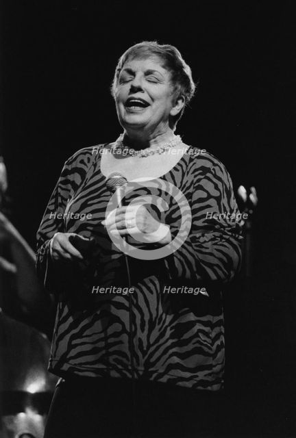 Carol Sloane, c1990. Creator: Brian Foskett.