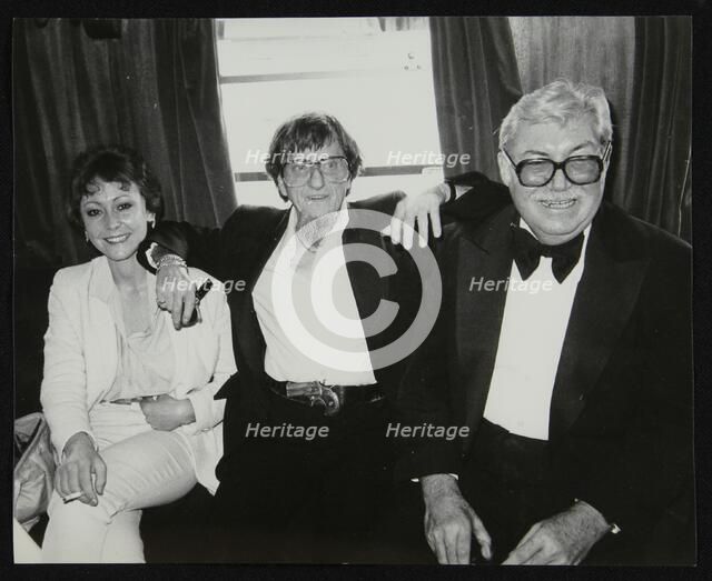 Carol Williams, Barrett Deems and Nat Pierce, London, 1984. Artist: Denis Williams