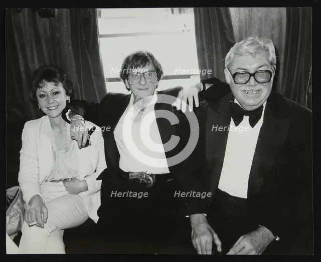 Carol Williams, Barrett Deems and Nat Pierce, London, 1984. Creator: Denis Williams.