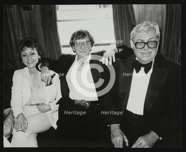 Carol Williams, Barrett Deems and Nat Pierce, London, 1984. Creator: Denis Williams.