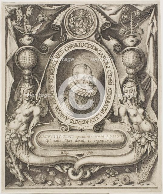 Carolus Clusius, 1601. Creator: Jacques de Gheyn II.