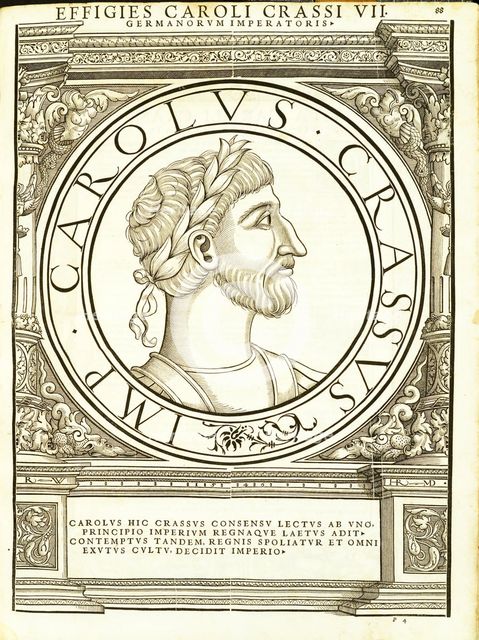 Carolus Crassus 839 - 888), 1559.