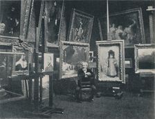 Carolus Duran in his Studio c1897